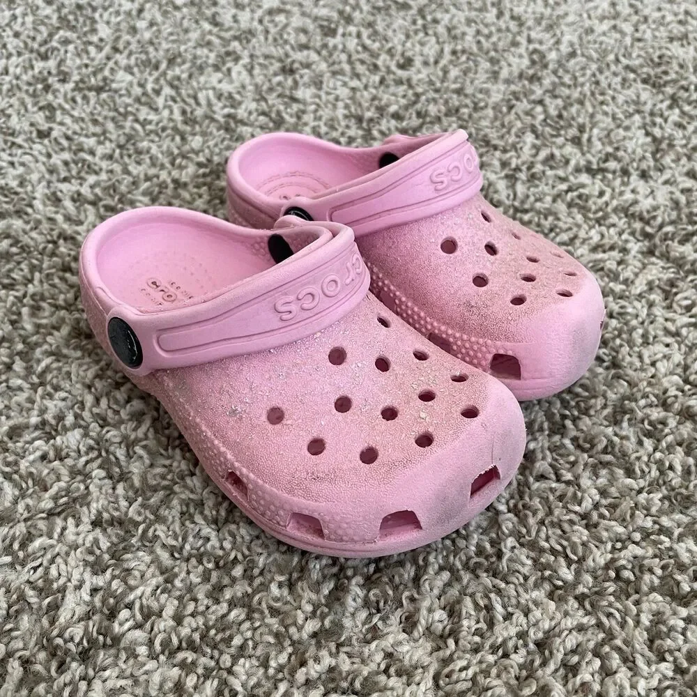 Size 8 / Toddler Girl Crocs Sandals